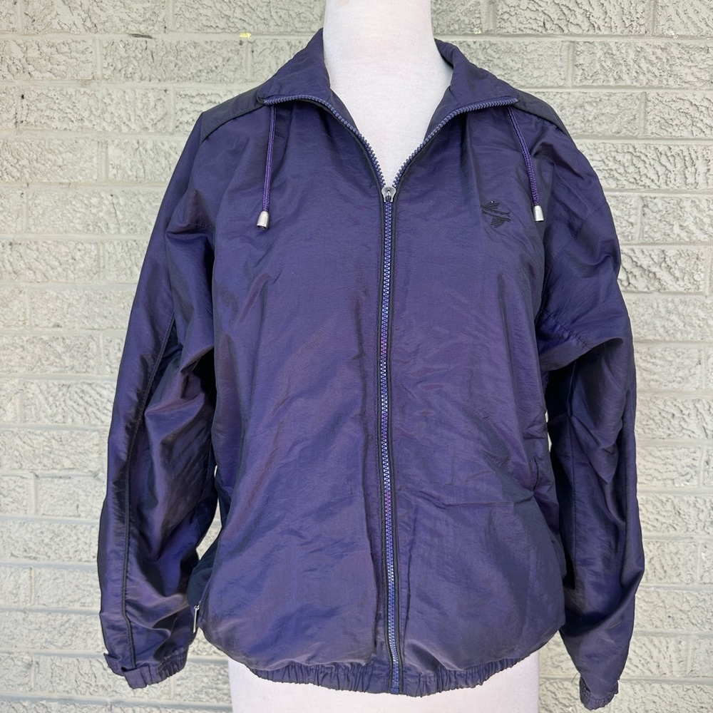 Vintage 90's Catalina ladies purple windbreaker: size small